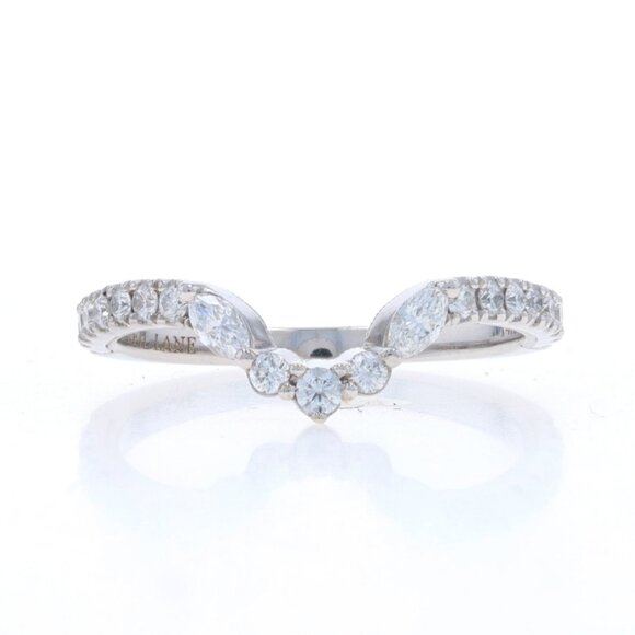 Neil Lane Diamond Enhancer Wedding Band WhiteGold 14k .37ctw GuardRing 940661426